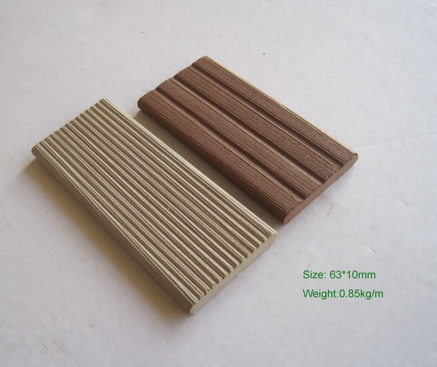 WPC Outdoor Flooring L Trim Corner Decking Edge Covering Skirt End Cover