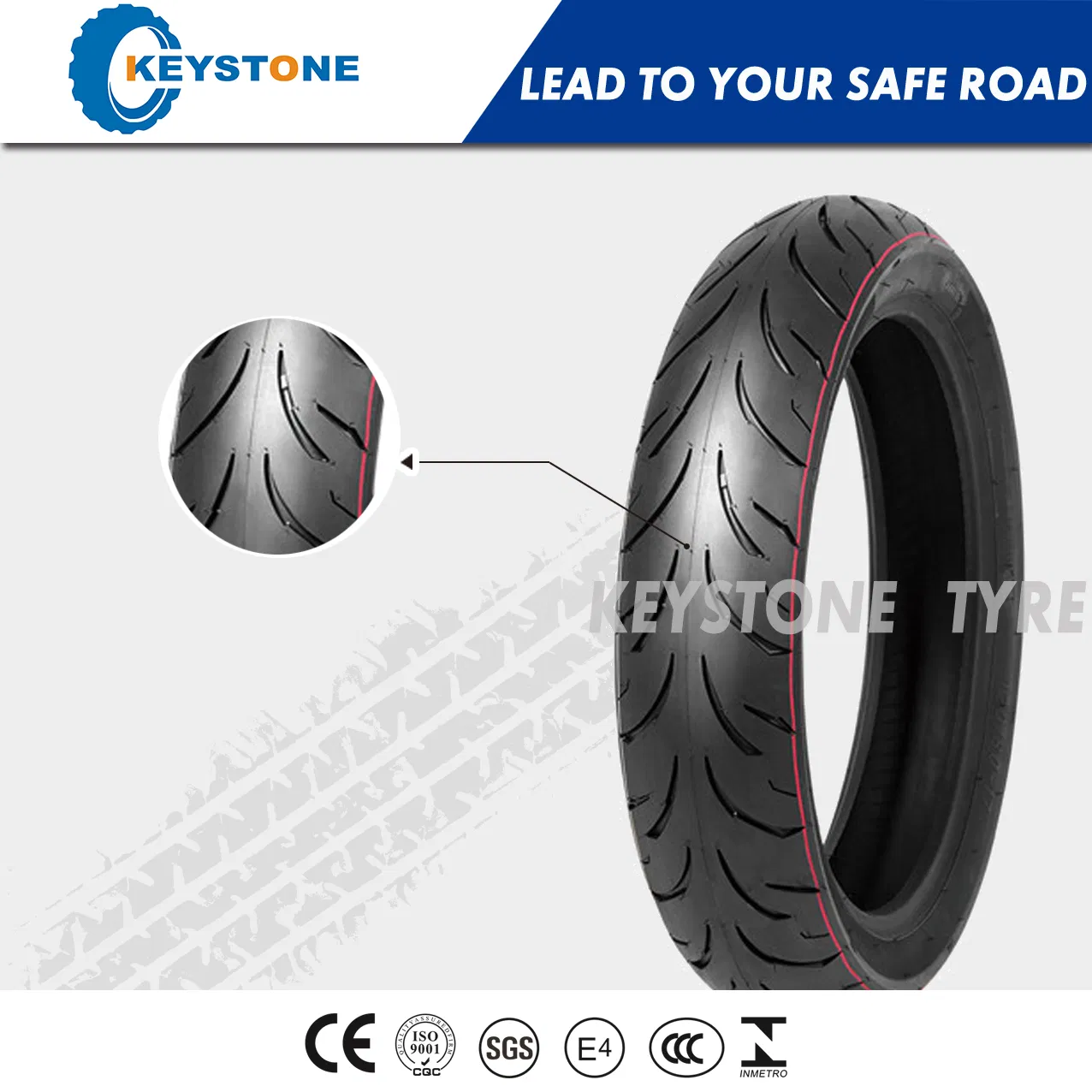 Шина радиальная Keystone 170/55R17 8PR для мотоцикла