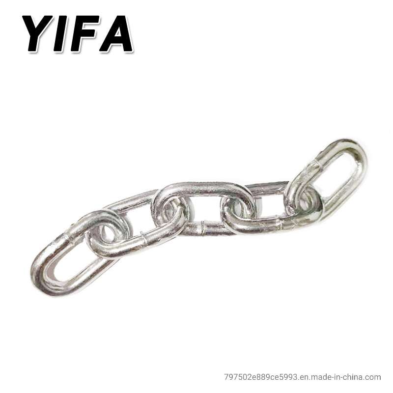 Цепь грузовая G80 G100 нержавеющая DIN5685A/C