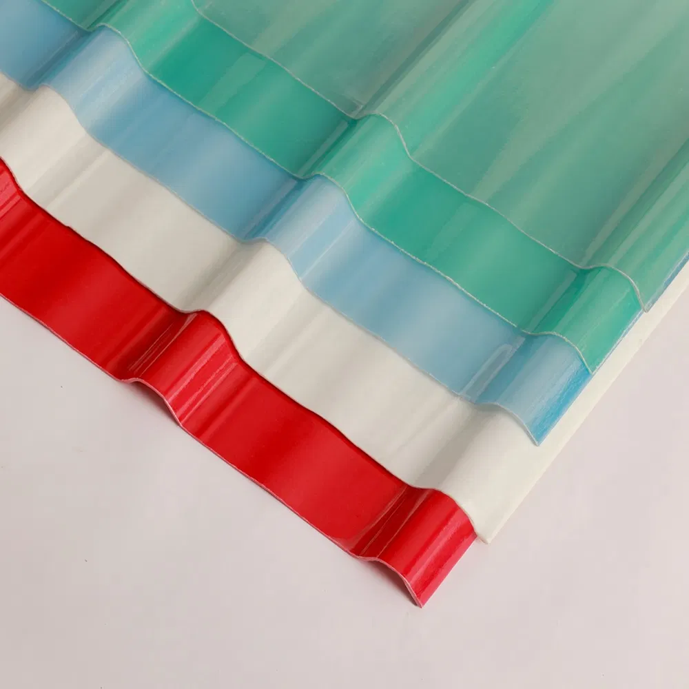 Durable FRP Sheet Fiberglass Reinforced Plastic Corrugated Roof Panel