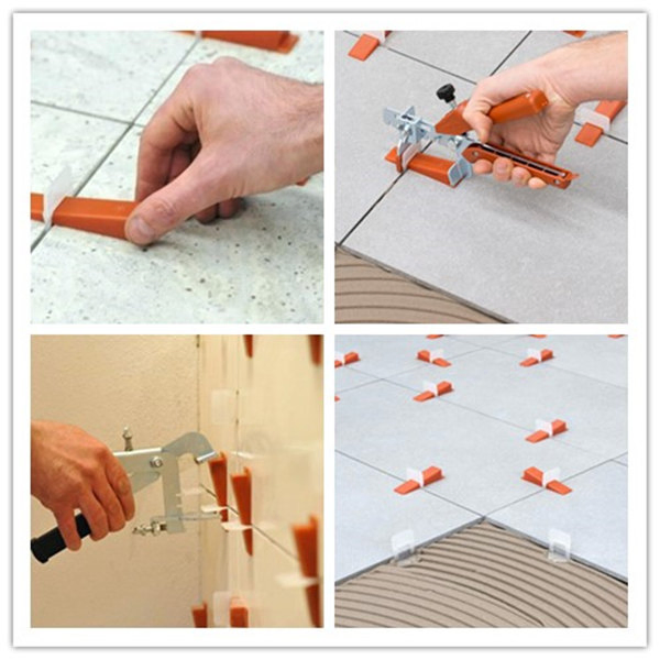 Wholesale Solid Base Tile Leveler Tile Leveling System Clips Wedge Tile Locator