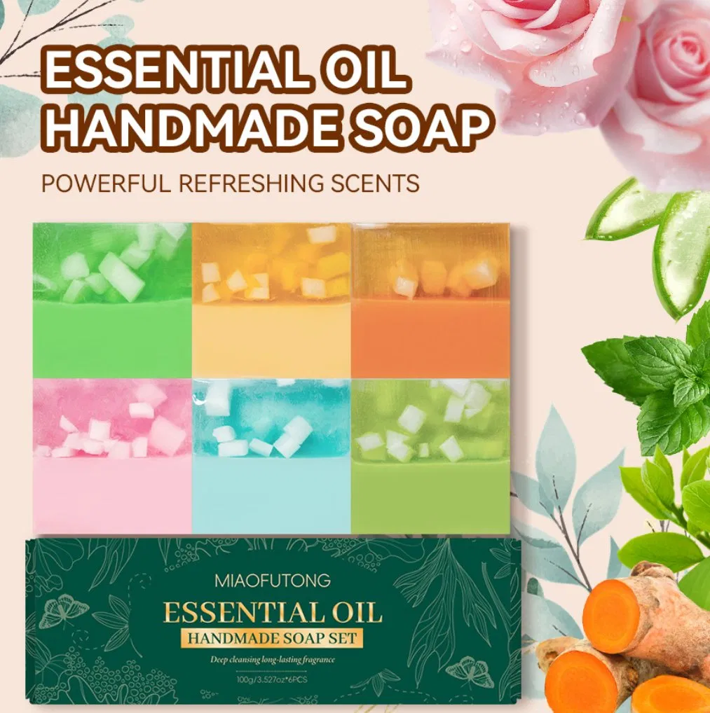 Handmade Olive Oil Bar Soap-Smooth Formula Basic Cleaning Normal Skin Body Silk Screen Printed Regular Size 3-Year pH Balance 100% Natural Yoni Soap Bars
