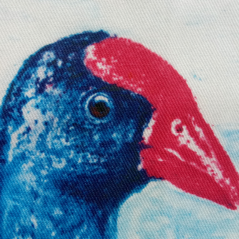 100% Cotton Canvas Promotional Digital Printing Tea Towel Featuring Pigeon Customized Kitchen Dish