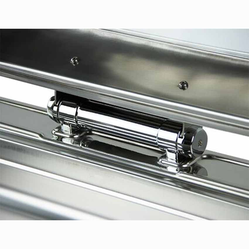 Hotel Restaurant Chafing Dish 304 Stainless Steel Buffet Stove Glass Cover Cdy11