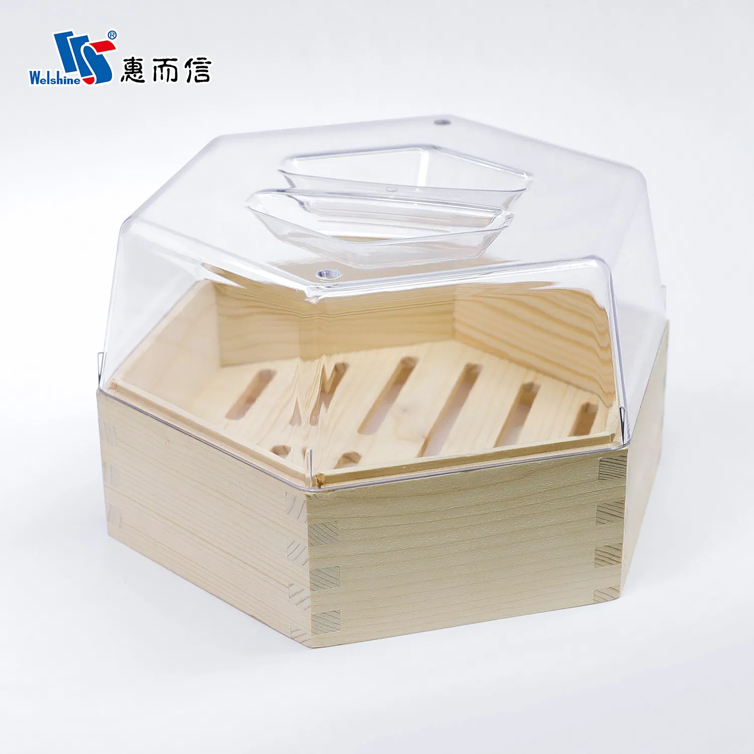 New Design Hexagon/Square PC Home Kitchen Commercial Steamer Lid