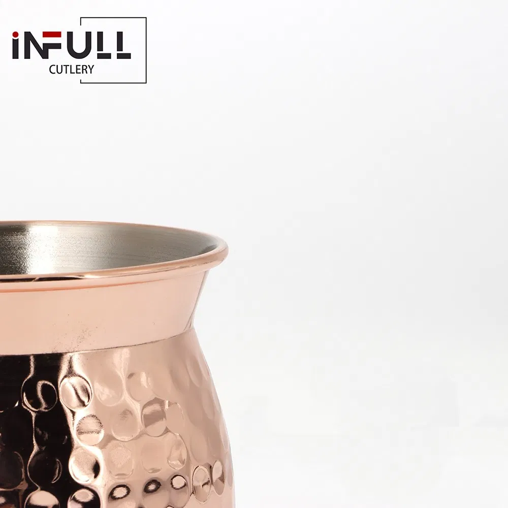 Wholesale Copper Plated Sturdy Mug for Coffee Beer Cocktail Customized