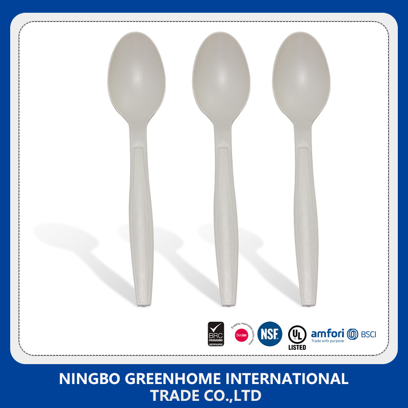 Disposable Spoon Fork and Knife Cornstarch Cutlery Flatware Utensils