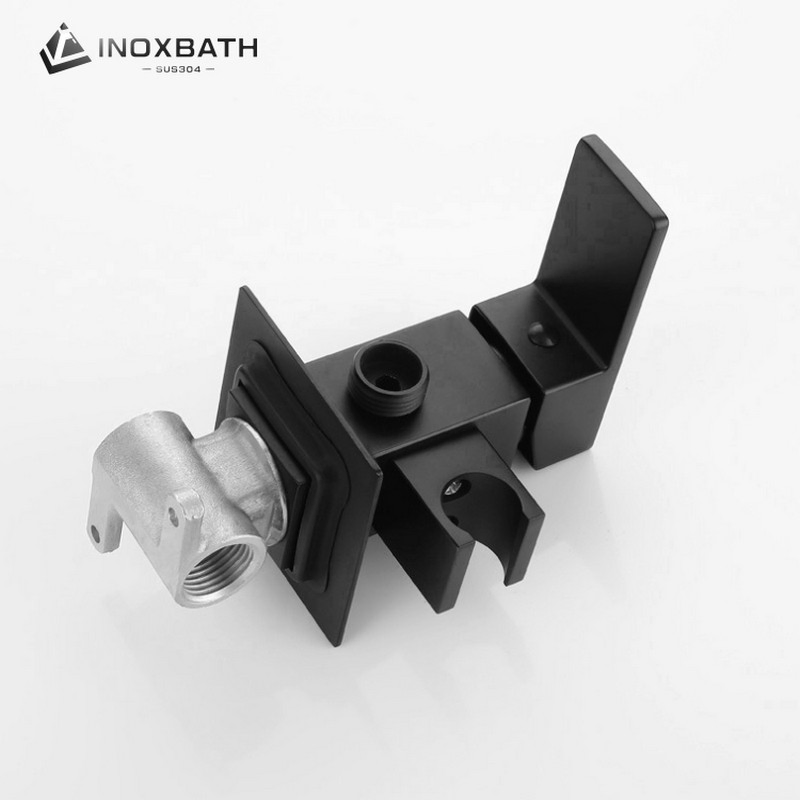 Handheld Bidet Sprayer Bidet Shower Matte Black Finish Industrial Strength Material