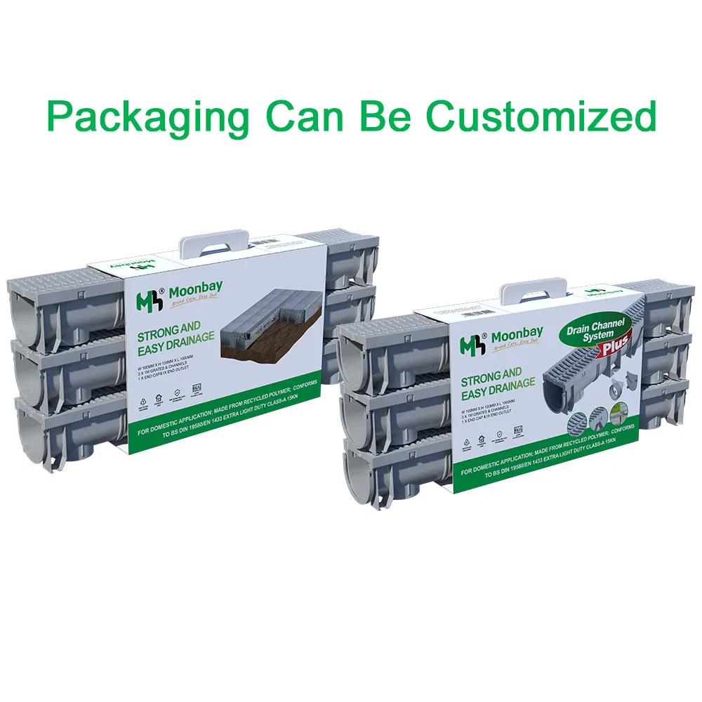 Factory Direct Sale Rain Water Trench Drain Channel Floor Drain System Gutter