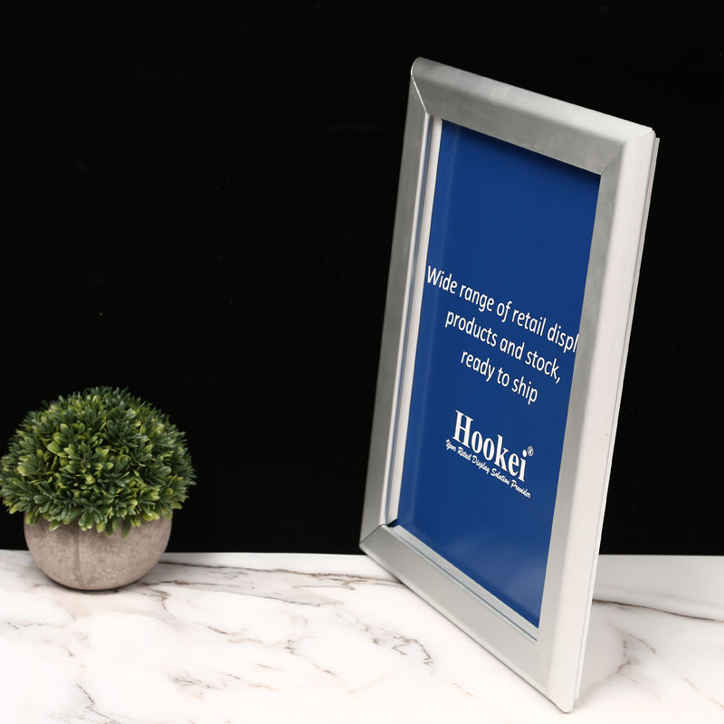 aluminum led 20mm 25mm 32mm snap picture lock frame a1 a2 a3 a4 silver aluminum extrusion black snap poster frames