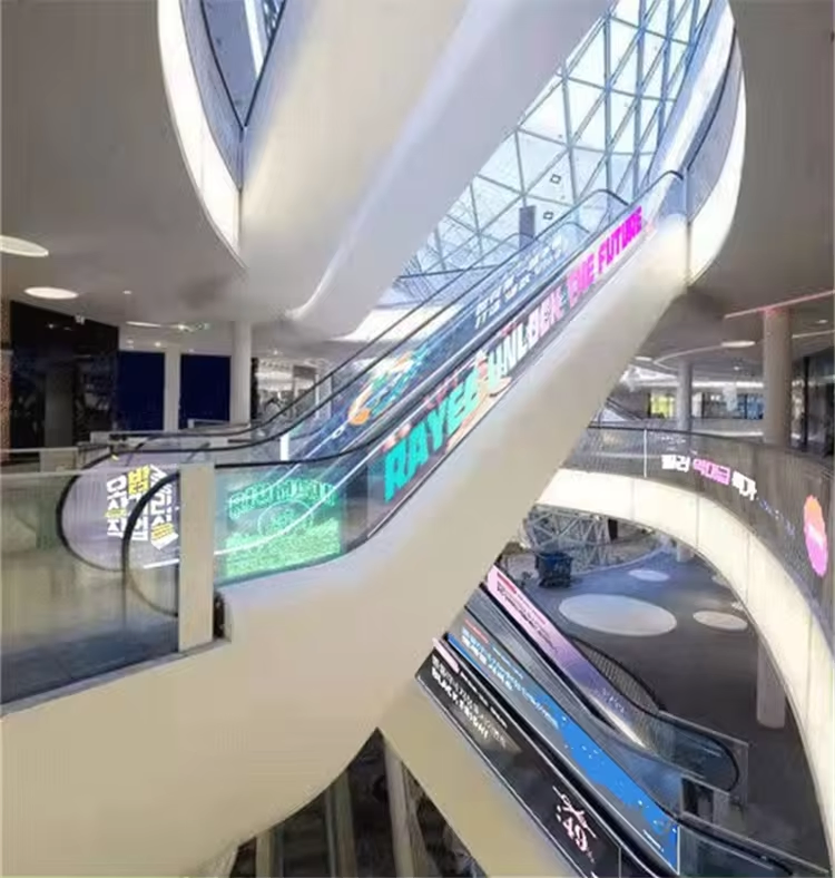 3D LED Flexible Transparent Film Display Screen P16p20p25p31.25p40 3D Transparent LED Video Wall for Glass Window Advertising