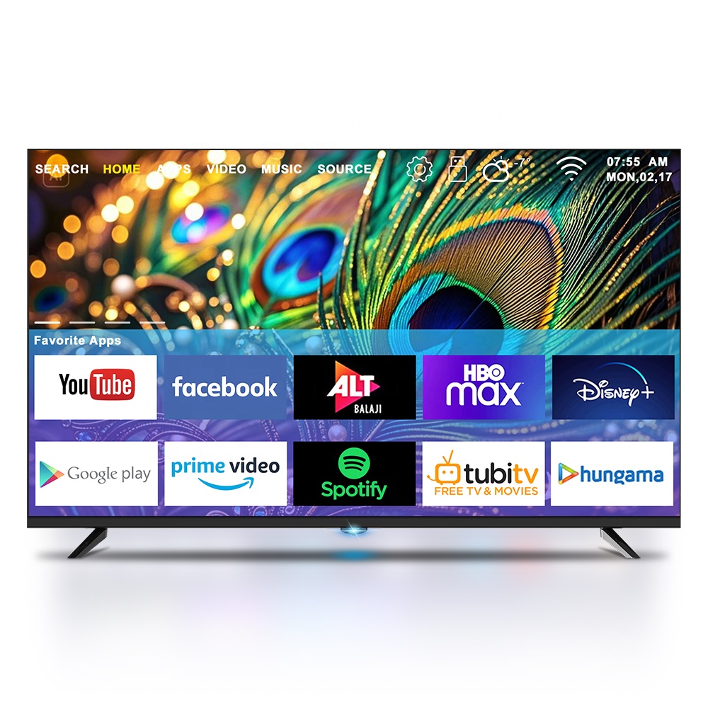 Телевизор Smart TV 34-85 дюймов плоский экран Android