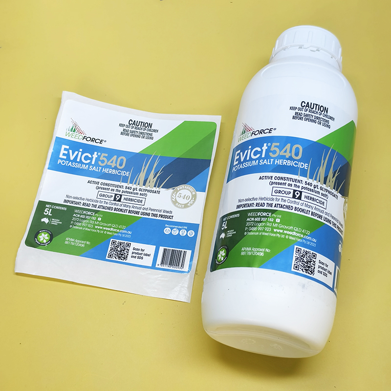 High Quality Custom Printing Pesticide Packaging Label Sticker