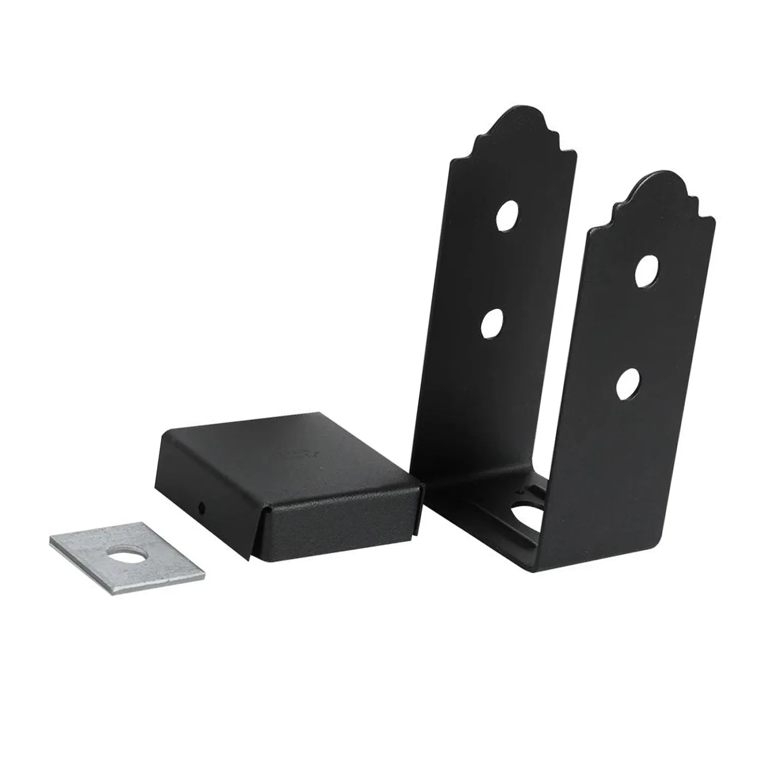Steel Metal Helical Screw Piles Used Adjustable Post Base Bracket