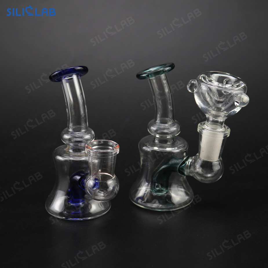 Thick Tough Glass Domeless Quartz Nail Concentrate Smoke Water Pipe with Quartz Banger