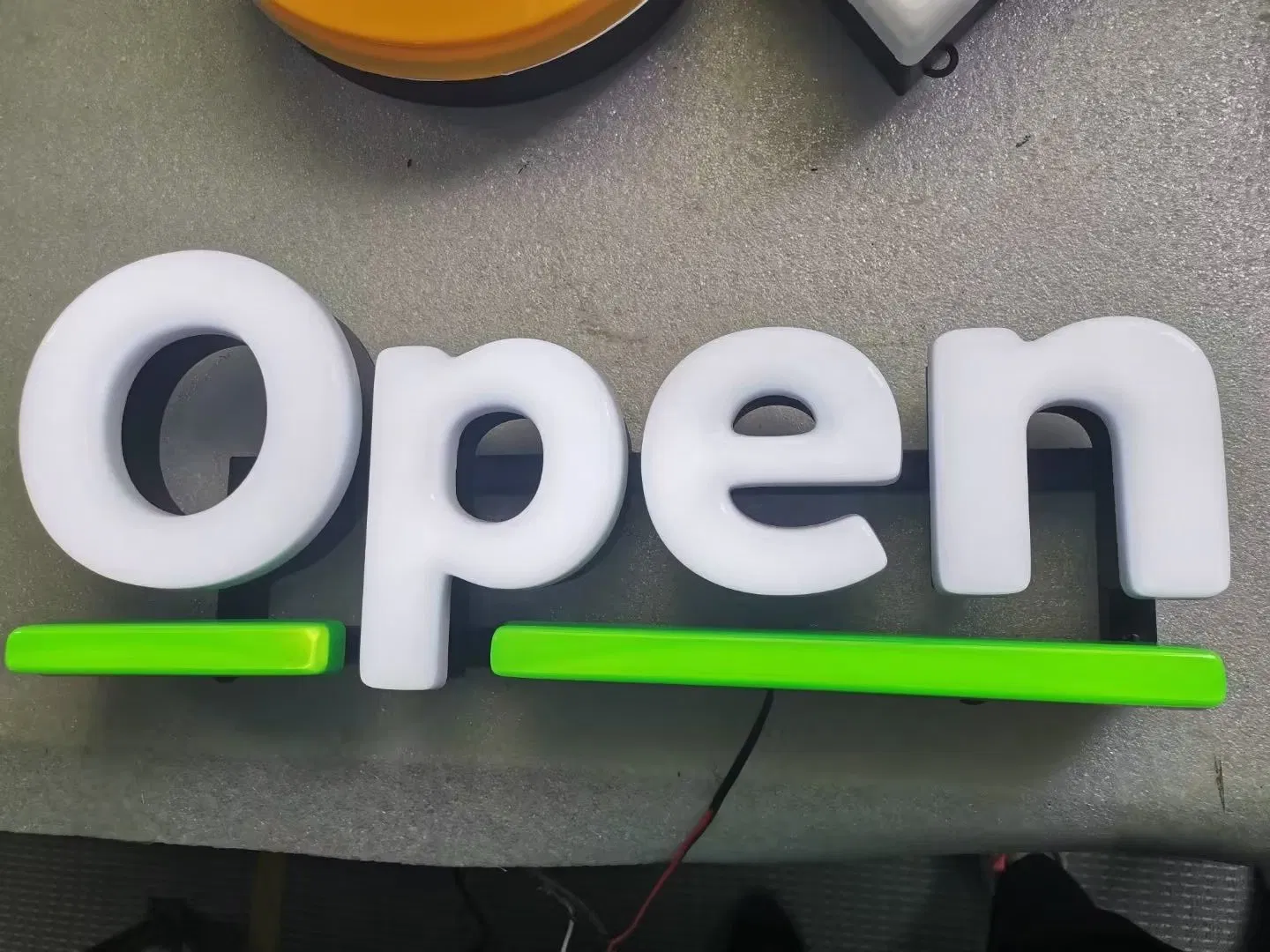Advertising LED Shop Store Acrylic Vacuum Forming Letter Sign Board
