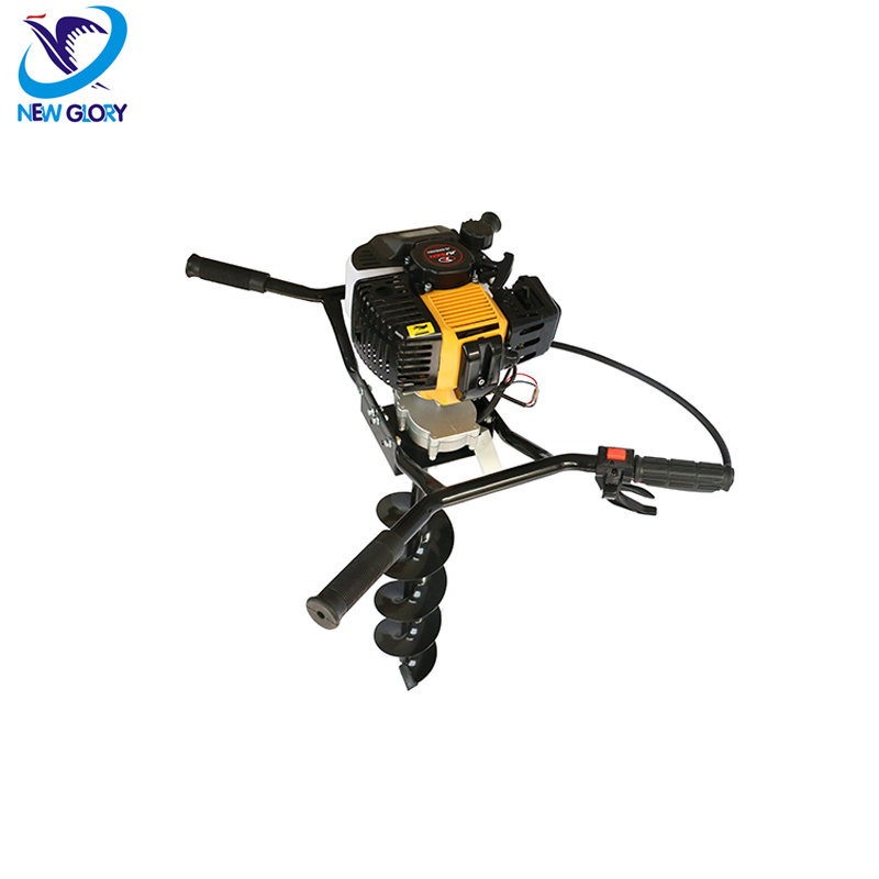 High Quality Gasoline Engine Forced Air-Cooled 2 Stroke 52cc Earth Auger