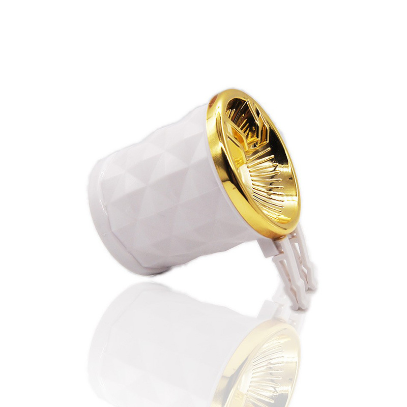 Smoking Accessories 73G 80mm Mixed Color Ashtray Plated Funnel Ash Tray Smoking Set Wholesale Price