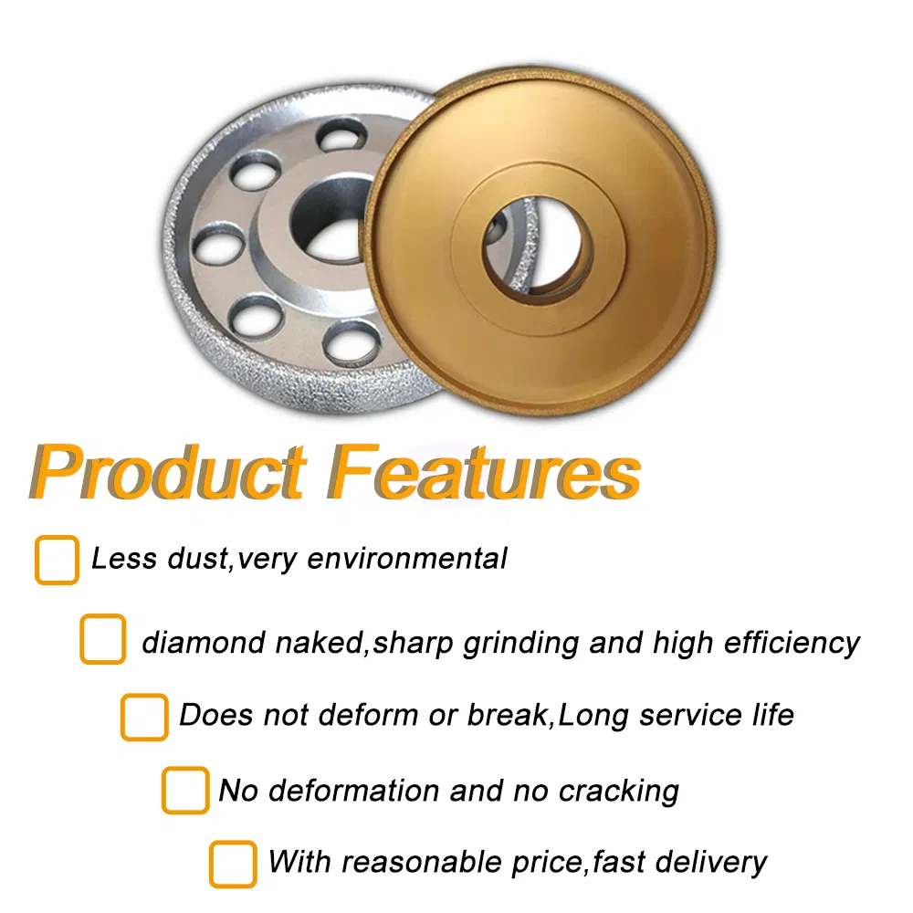 Parallel Alloy Grinding Wheel Foundry Grinding Wheel Brazed Diamond Cast Iron Grinding Wheel