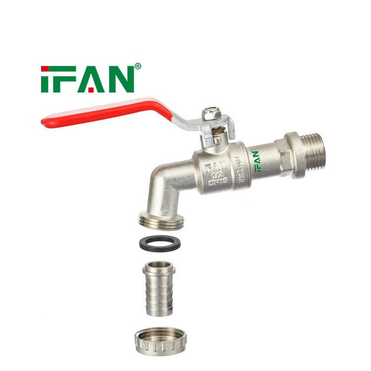 Латунный садовый кран Ifan 1/2", 3/4"