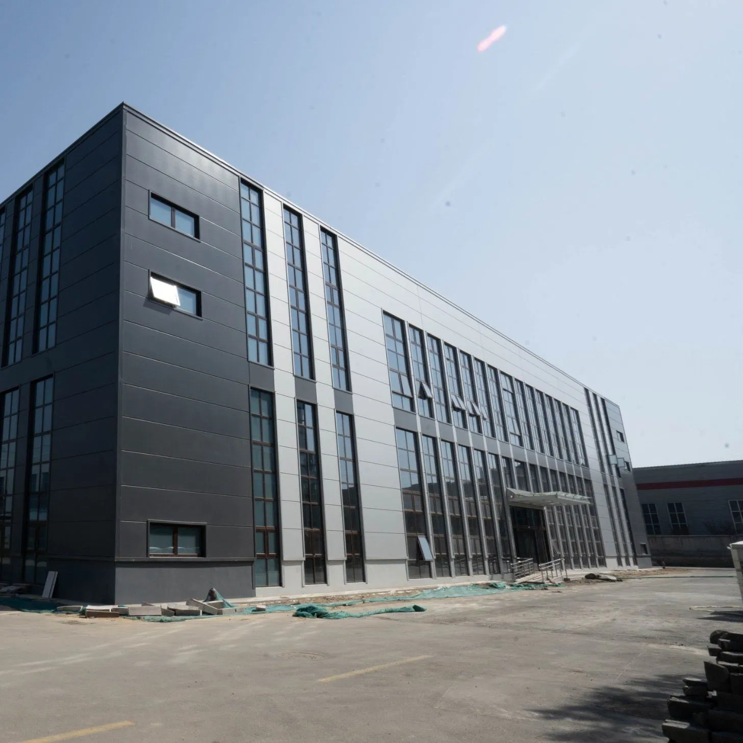 Prefabricated Steel Buildings Modular Structure Design Structural Steel Good Administrative Offices