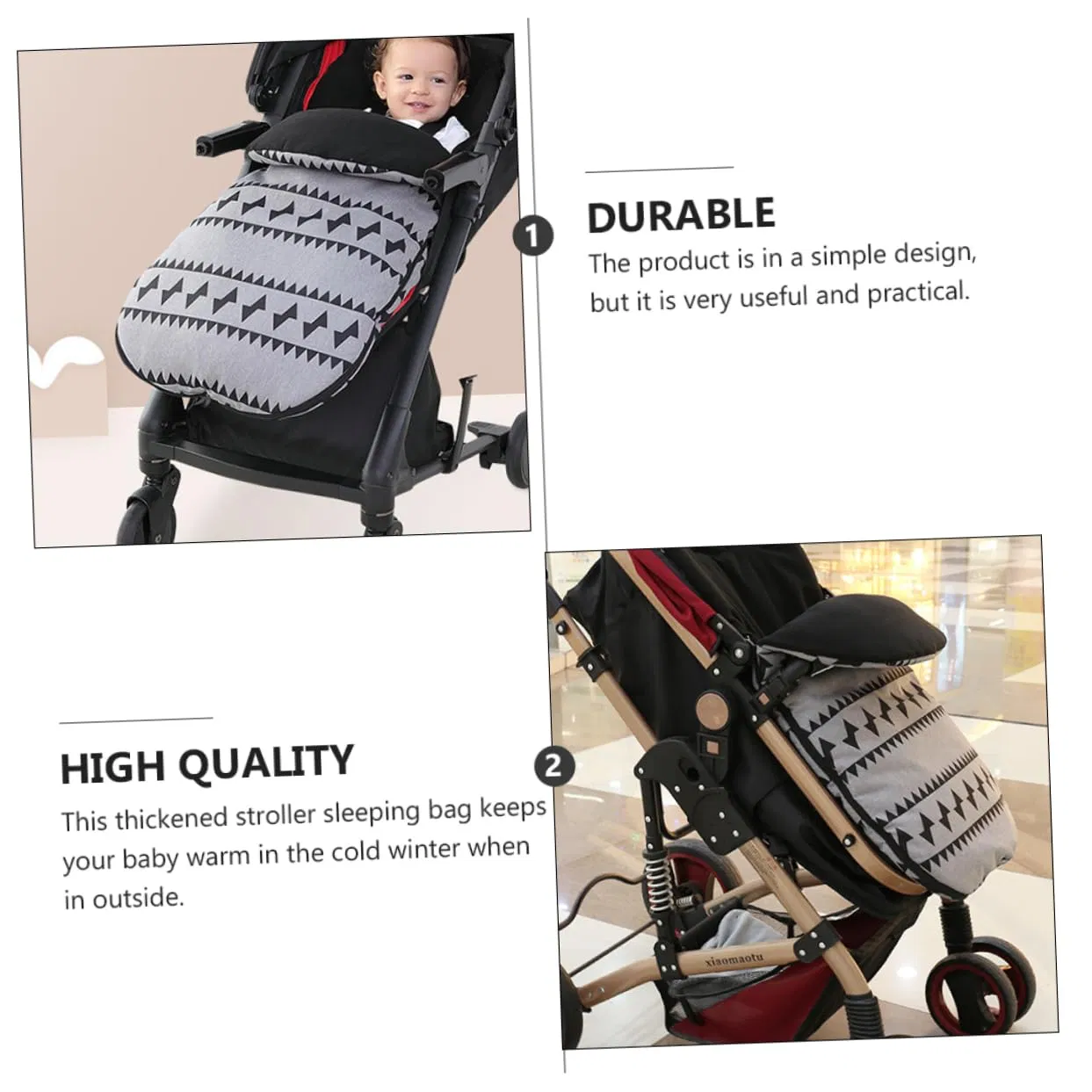 Great Quality Infant Car Stroller Home Care Sleeping Bunting Bag