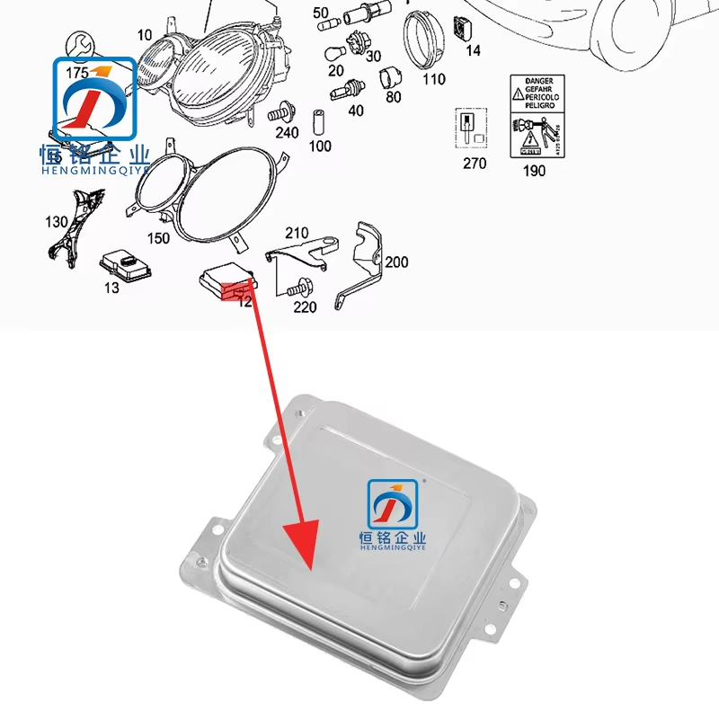 2118705585 W211 E Class Xenon Control Unit for for Benz