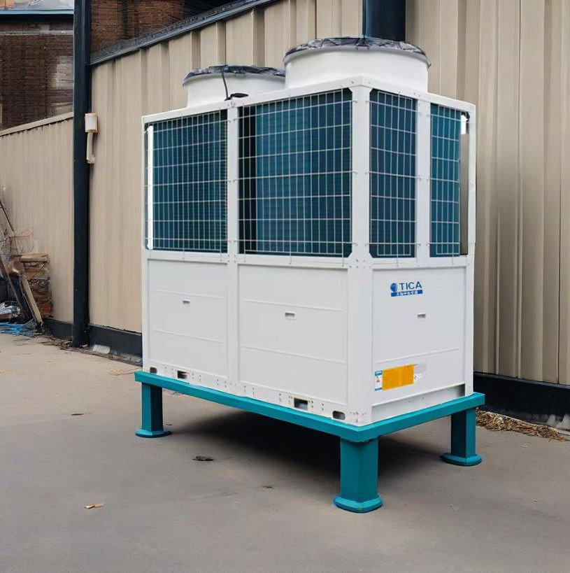 1688 66kw 50-70 Degrees R32 Heat Pump Manufacturer Wholesale Air Cooled Supply for House Heating and Cooling System