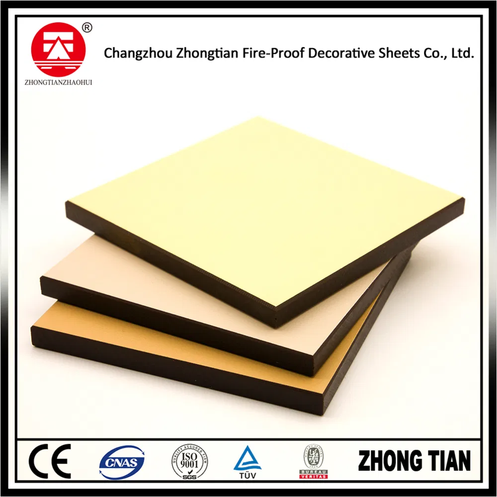 High Quality Formica Sheets Phenolic Panel Compact 1220*2440*12mm Laminate Board HPL for Office Decoration/Toilet Cubicle Partitions