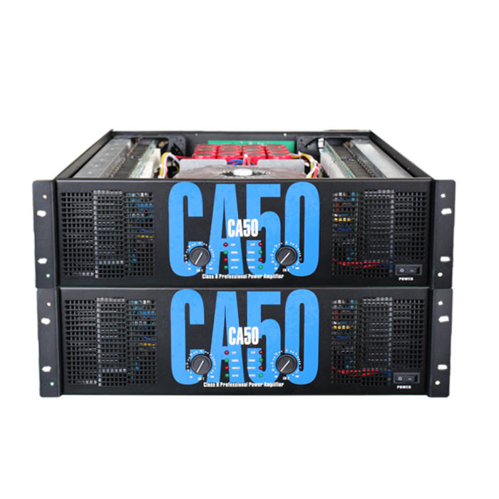 Ca50 3u 2*1550W Class H Professional Power Amplifier for Concertstereo Sound Audio Sound
