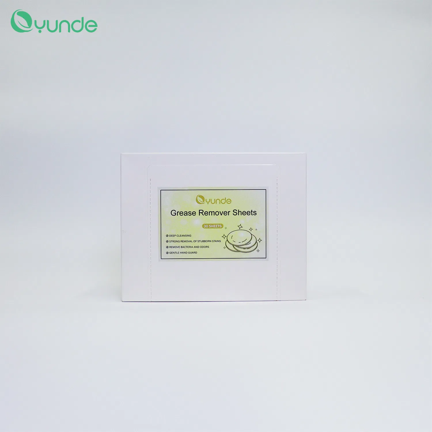 Deeply Clean Grease Food Stains with Eco Friendly Dish Washing Sheets