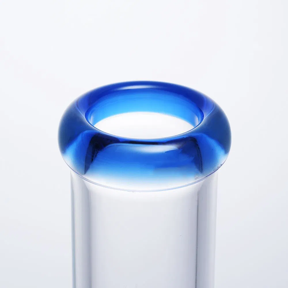 Premium Designer Thick Glass Double Base Beaker Waterpipe Hookah
