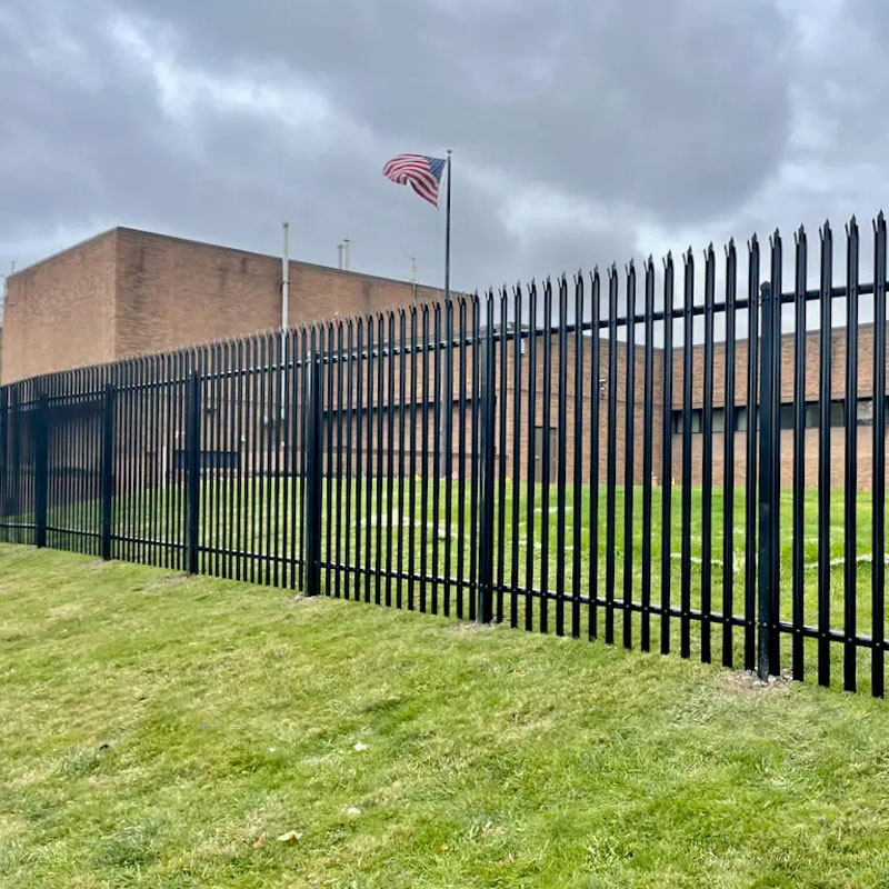 Factory Direct Wholesale Powder Coated W Section Palisade Security Fencing
