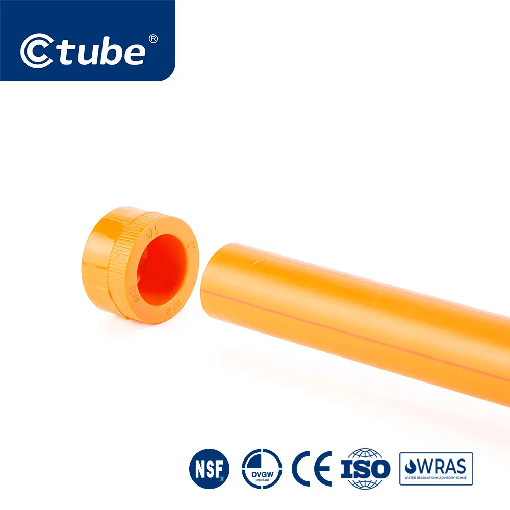 Ctube High-Temperature Resistant PPR End Cap Pipe Fittings
