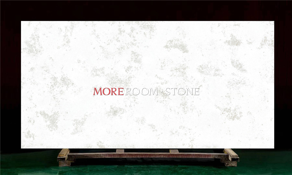 Hotel Engineering White Artificial Culture Marble Quartz Stone Slabs