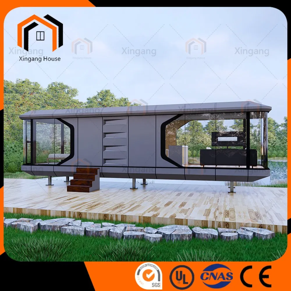 Luxury Mobile Outdoor Modular Container Prefabricated Space Capsule House