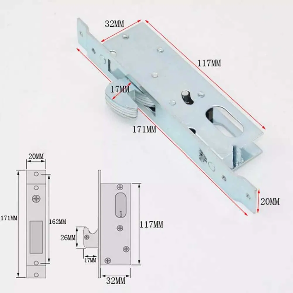 Furniture Hardware Door Lock Mortise Lock Latch for Door Entrance