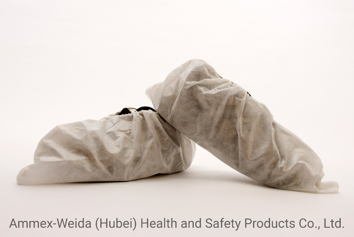 Single Use Non-Woven Shoe Cover for Keep Clean and Prevent Dust in Workshop or Display