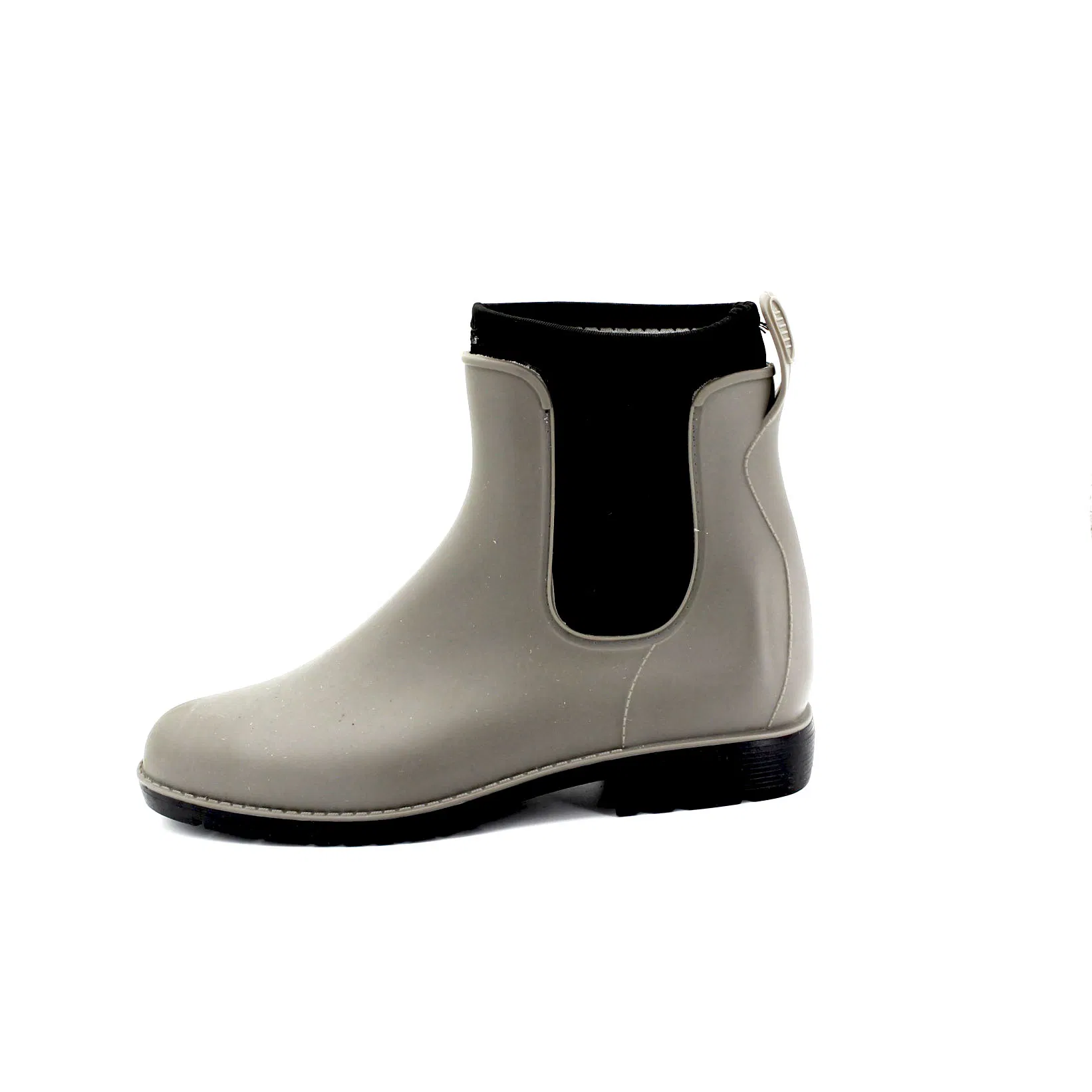 Ladies Lightweight Ankle Neoprene PVC Waterproof Chelsea Rain Boots