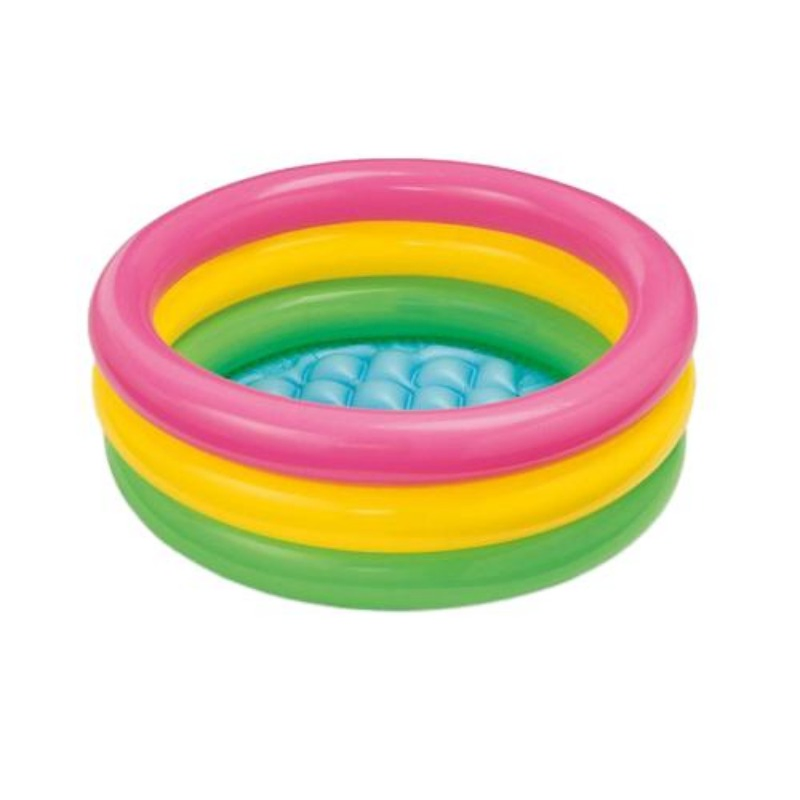Fluorescent Colored Inflatable Children Swimming Pool Thick Material Baby Playing Bath Tub