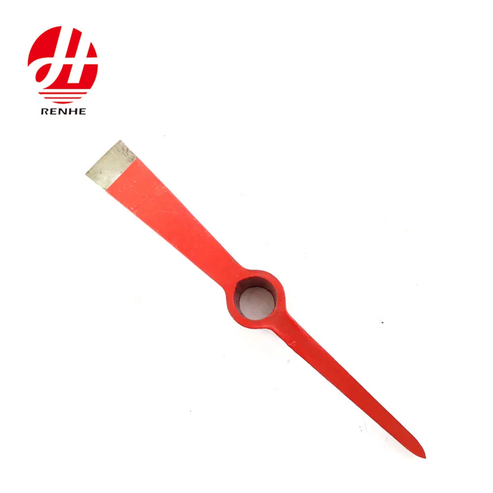 Hlgh Quality Forged Steel Pickaxe Steel Small Pickaxe with Handle for Digging