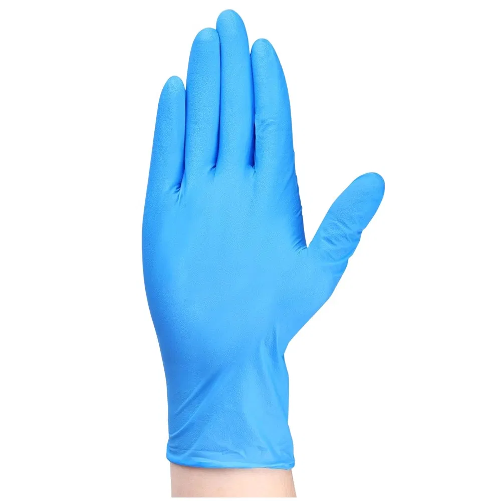 Powder Free Disposable Nitrile Gloves for Food Processing