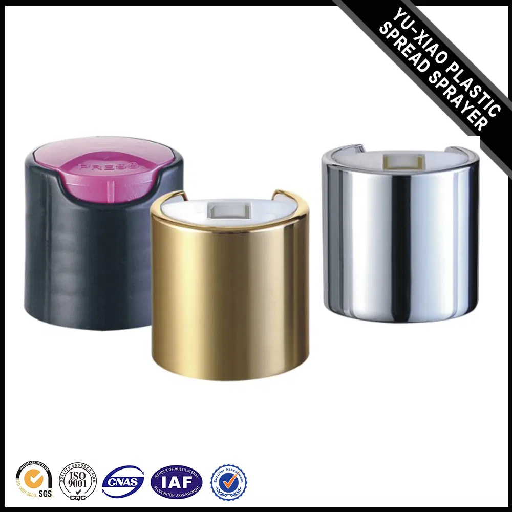High Quality PP Aluminum Metal Disc Cap for Shampoo Bottle Cap