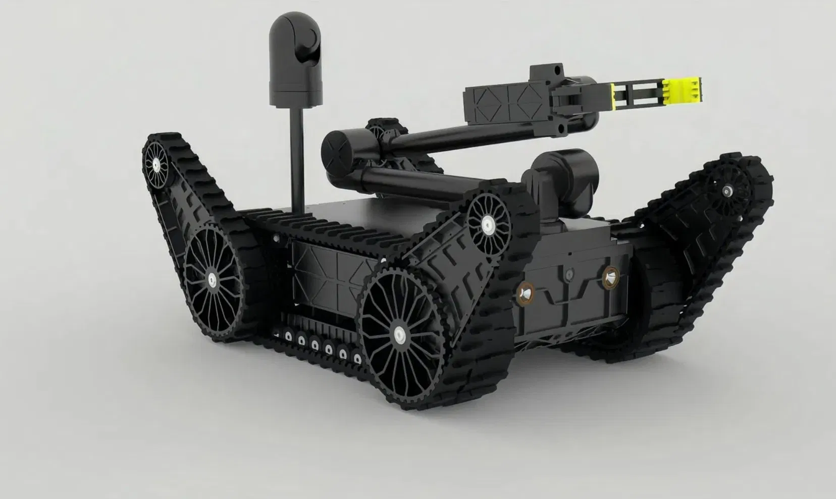 Explosive Ordnance Disposal Eod Robot Swing Arm Small Size Tracked Chassis Platform