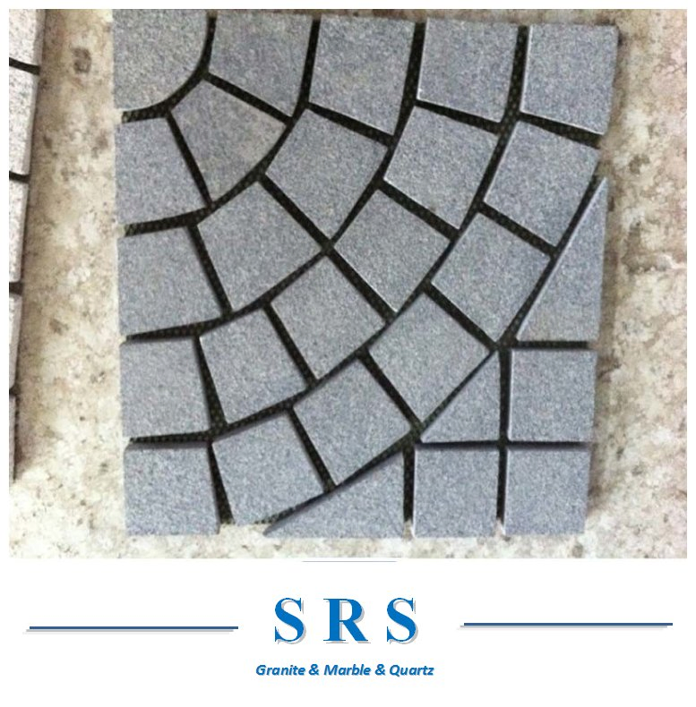 Grey/Black/Red/Yellow Granite Cube Stone for Landscaping/Garden/Outdoor