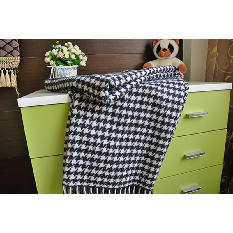 Home Textile Customized 100% Wool Home Blanket