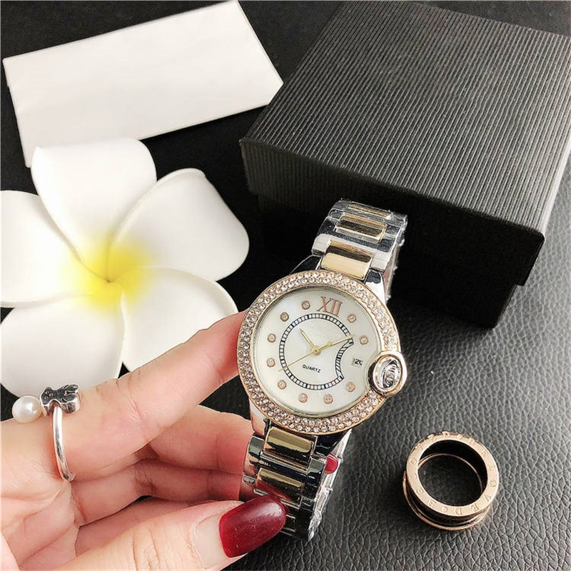 Chronograph Wristwatch Top Brand Men Quartz Watch Fashion Sports Watches Alloy Strap Watch Boxes Cases Relogio Masculino
