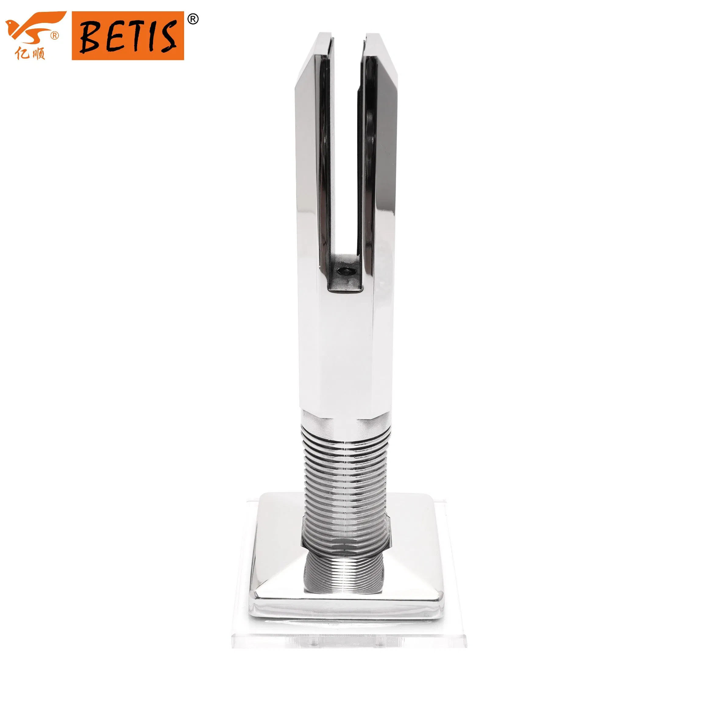 2205-Grade Stainless-Steel Handrail Balustrade Swimming Pool Windscreen Glass Fence Clip Spigot