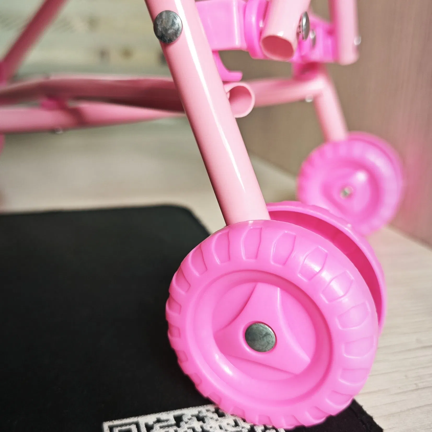 Wholesale Pretend Play Toy Metal Doll Pram Baby Stroller Toy
