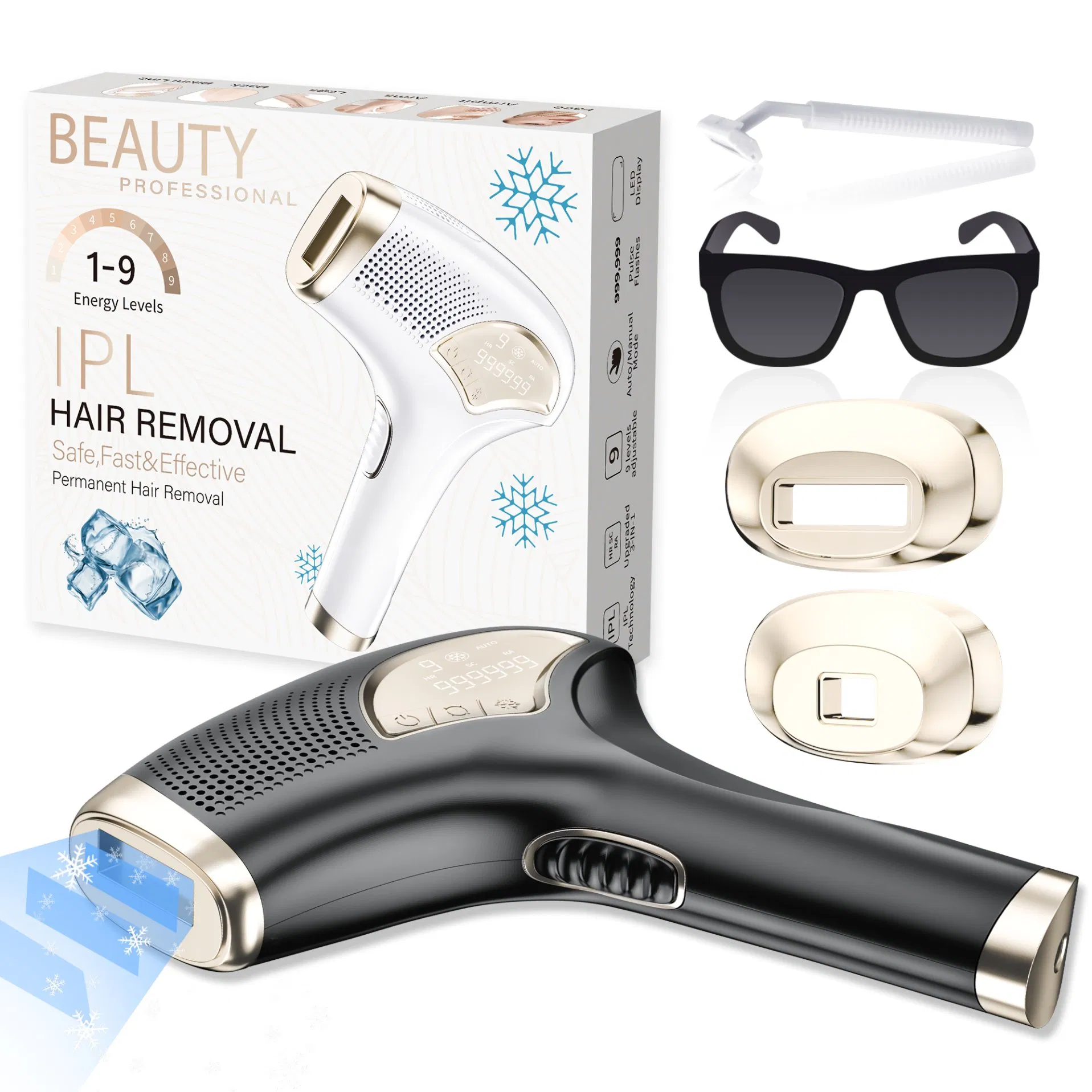 Advanced IPL Hair Removal Device for Smooth Skin